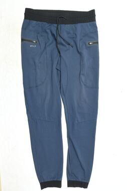 BYLT Premium Joggers Mens Large Blue Pull-On Drawstring Athletic Fit Stretch